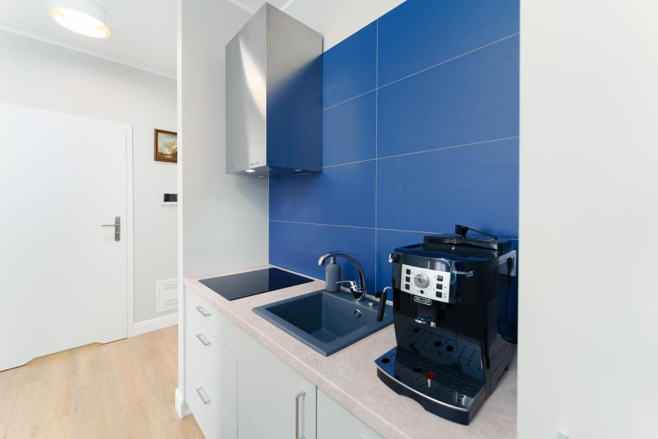 סיאנוז'טי Apartament Kapitanski Z Widokiem Na Morze 4 Pietro - By Perlowa Przystan Rent מראה חיצוני תמונה